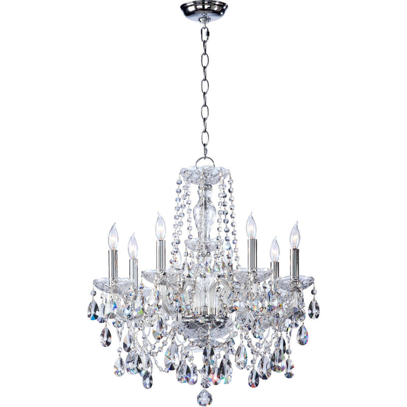 Quorum - 630-8-514 - Eight Light Chandelier - Bohemian Katerina - Chrome