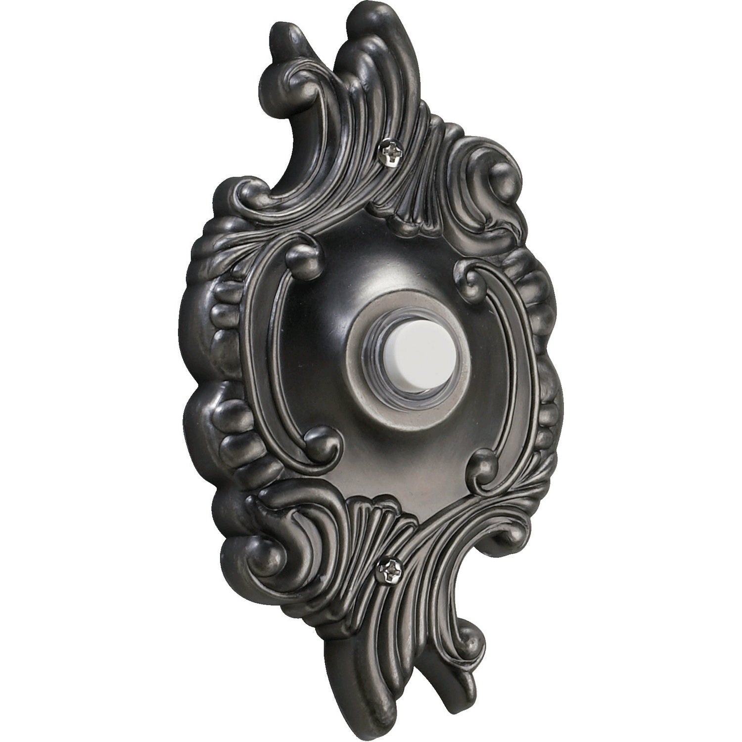 Quorum - 7-309-92 - Door Chime Button - 7-309 Door Buttons - Antique Silver