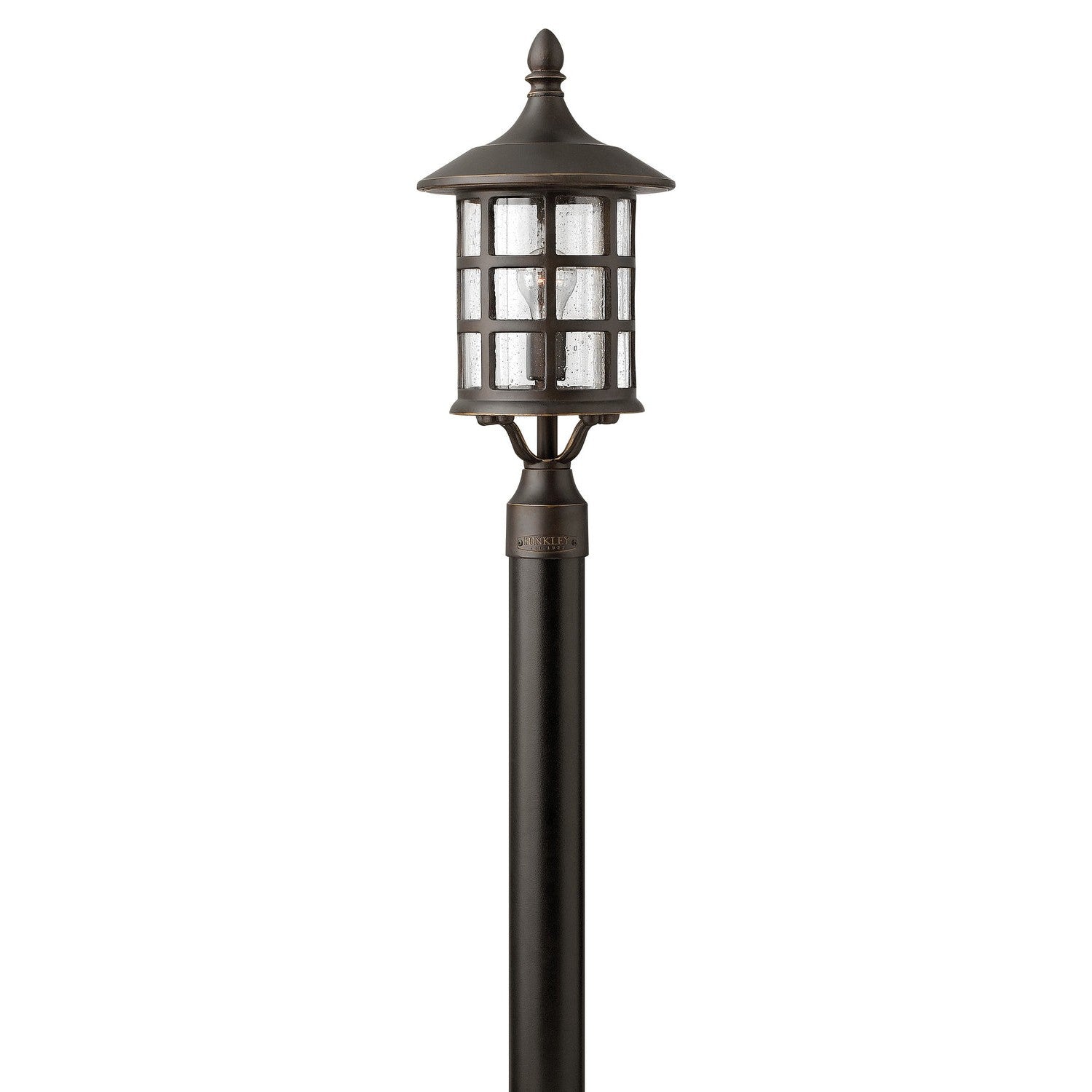 Hinkley - 1801OZ - LED Post Top or Pier Mount Lantern - Freeport - Oil Rubbed Bronze