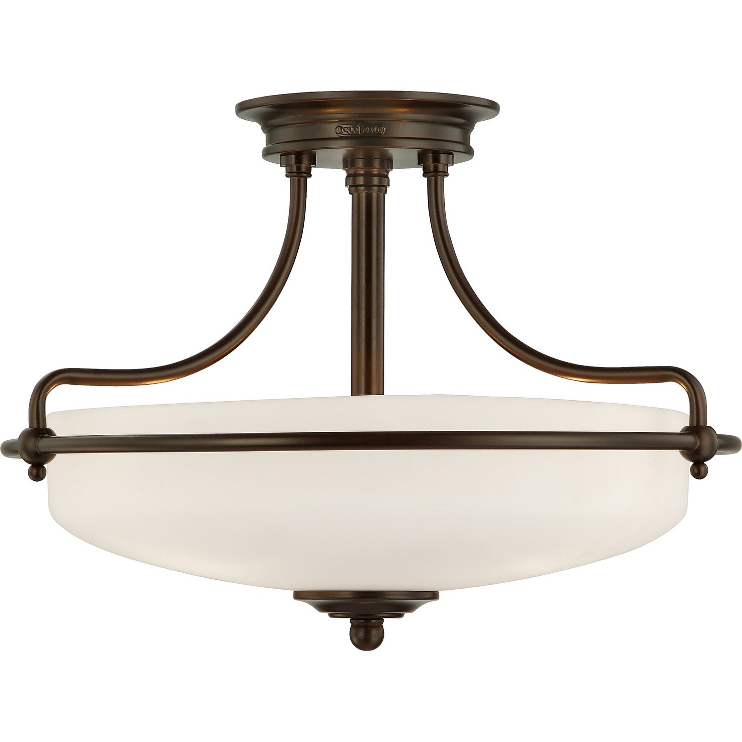 Quoizel - GF1717PN - Three Light Semi-Flush Mount - Griffin - Palladian Bronze