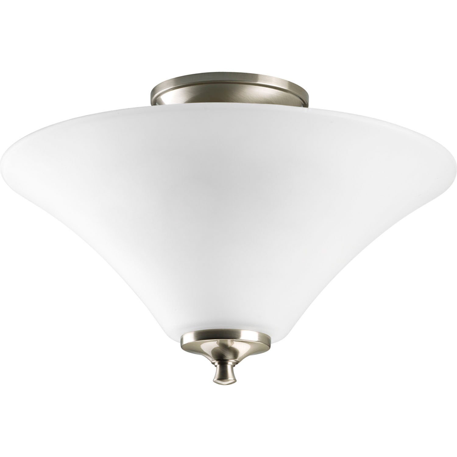 Progress Lighting - P3855-09 - Two Light Flush Mount - Joy - Brushed Nickel