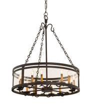 Kalco - 5797BZ - 12 Light Chandelier - Morris - Bronze