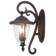 Kalco - 9003MB - Four Light Outdoor Wall Bracket - Santa Barbara Outdoor - Textured Matte Black