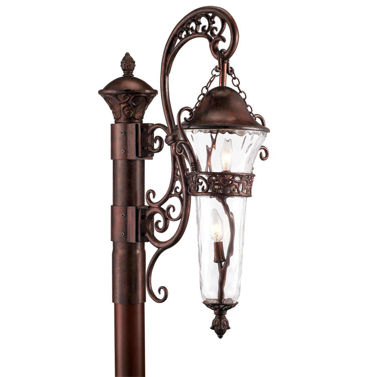 Kalco - 9422BB - Two Light Outdoor Post Mount - Anastasia Outdoor - Burnished Bronze