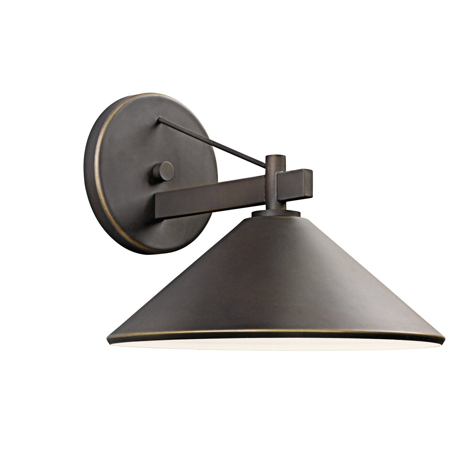 Kichler - 49061OZ - One Light Outdoor Wall Mount - Ripley - Olde Bronze