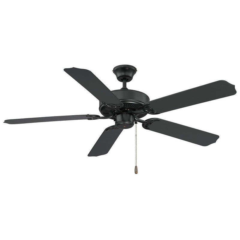 Meridian - M2020MBK - 52" Outdoor Ceiling Fan - Nomad - Matte Black