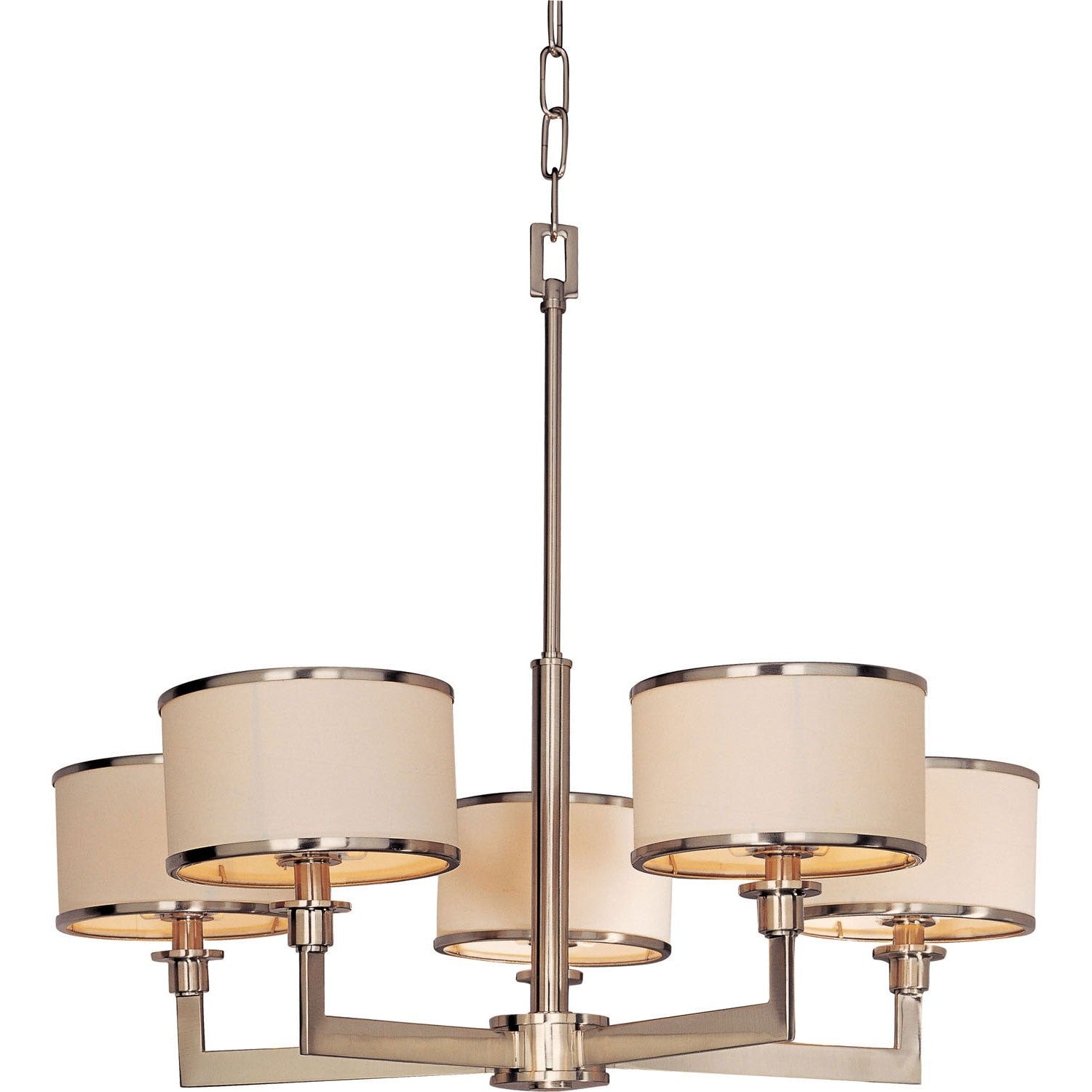 Maxim - 12055WTSN - Five Light Chandelier - Nexus - Satin Nickel