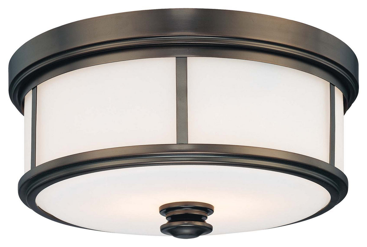 Minka-Lavery - 4365-281 - Two Light Flush Mount - Harbour Point - Harbour Point Bronze