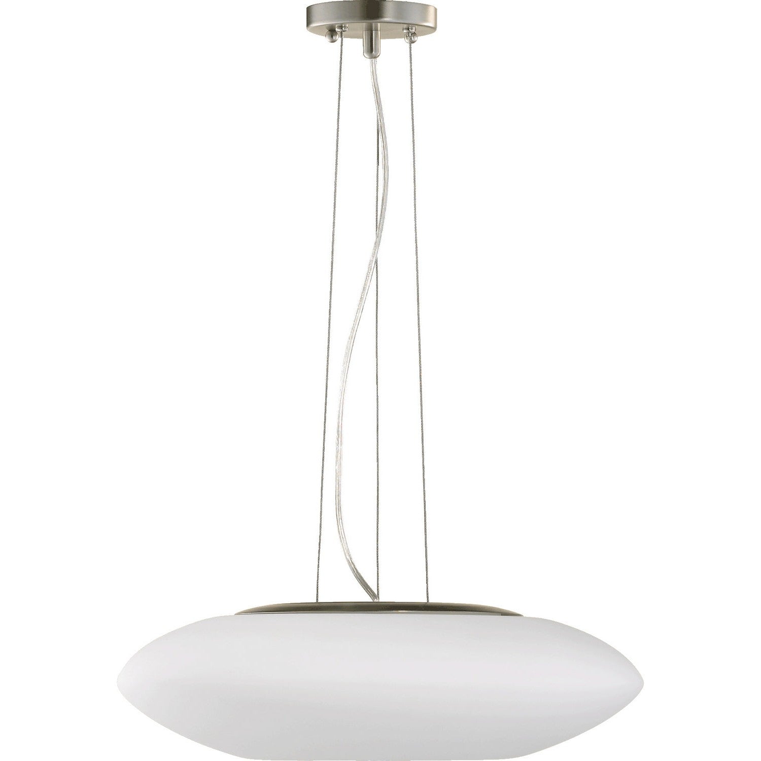 Quorum - 808-65 - Three Light Pendant - Pendants Satin Nickel - Satin Nickel