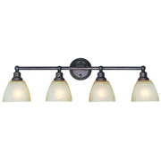 Craftmade - 26604-BZ - Four Light Vanity - Bradley - Bronze