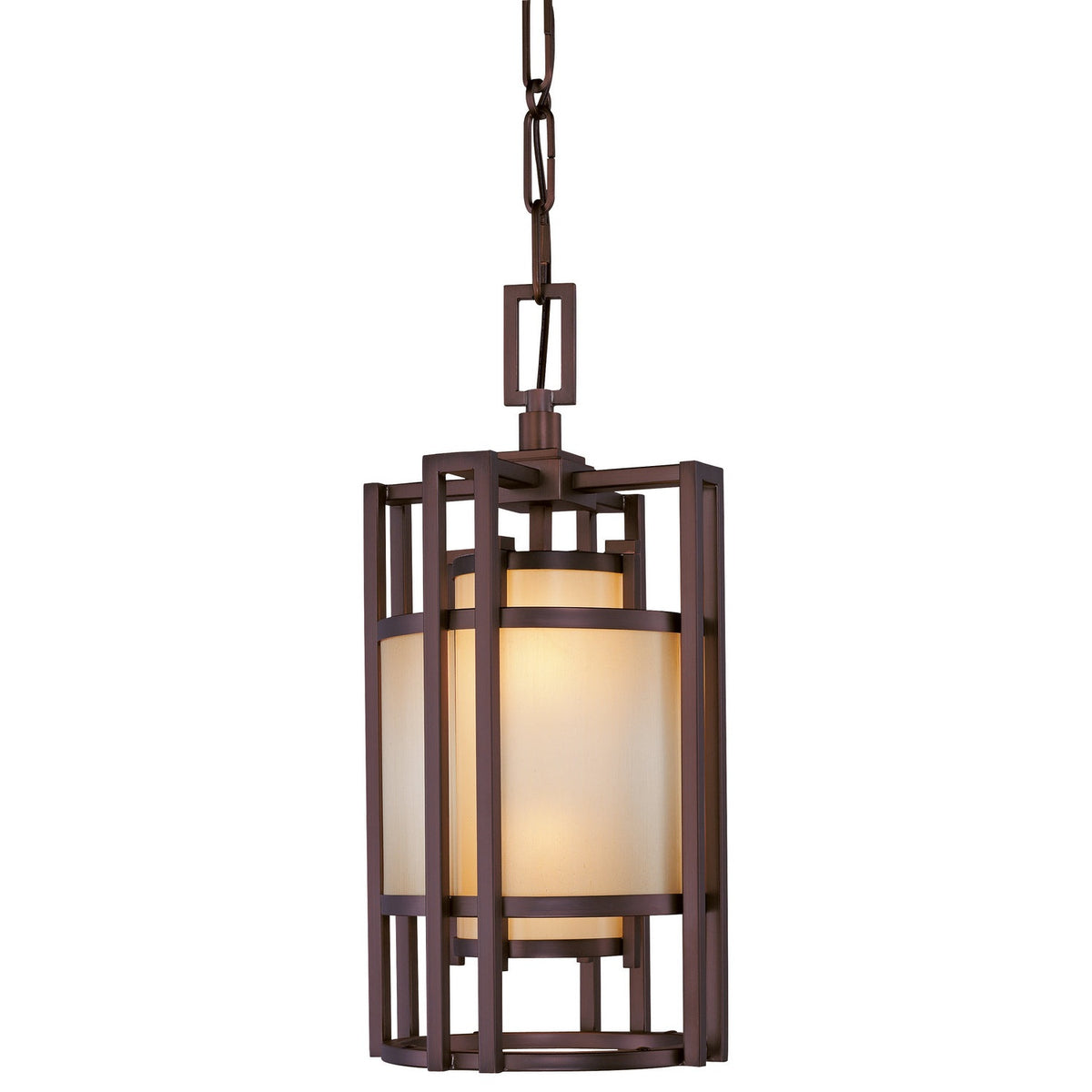 Metropolitan - N6955-1-267B - Two Light Mini Pendant - Underscore - Cimmaron Bronze