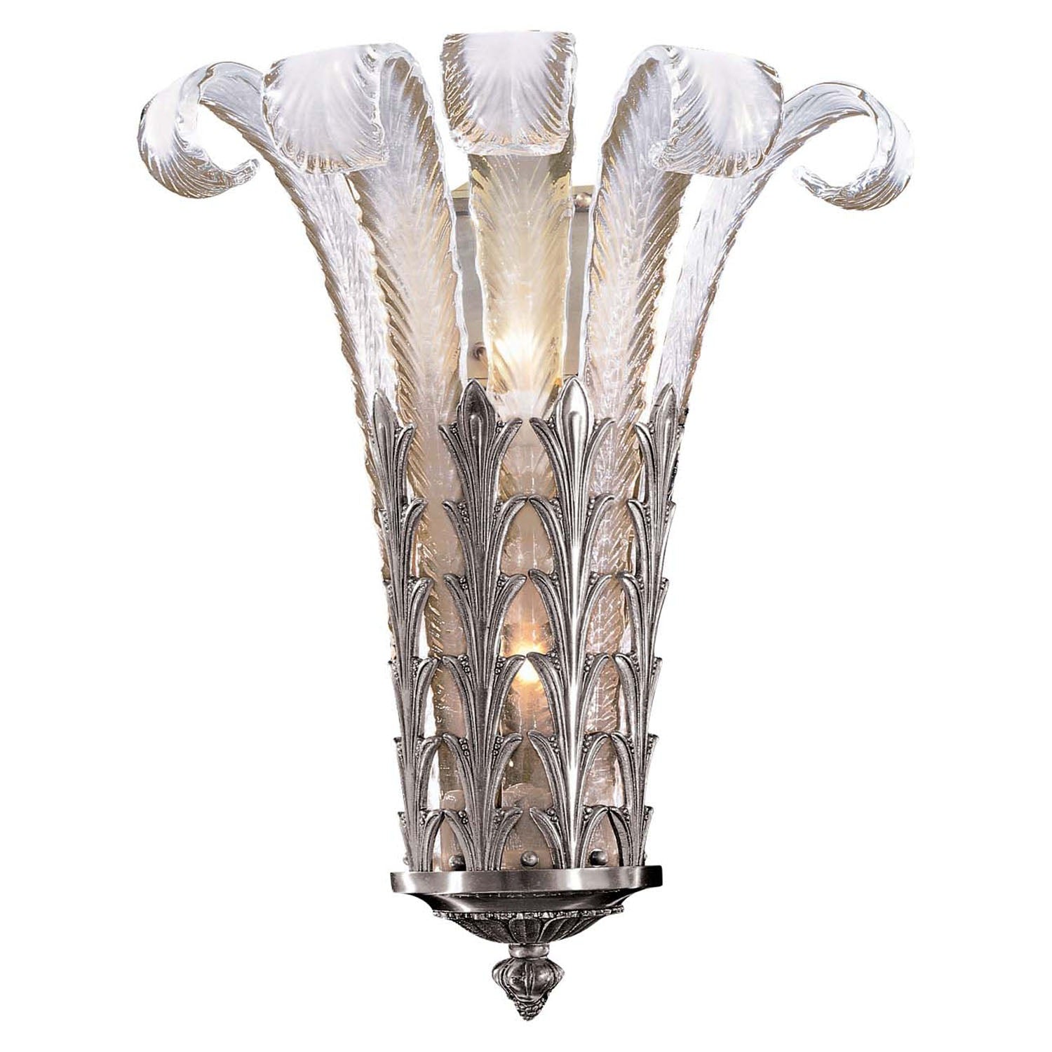 Metropolitan - N950386-54B - Two Light Wall Sconce - Metropolitan Family - Platinum