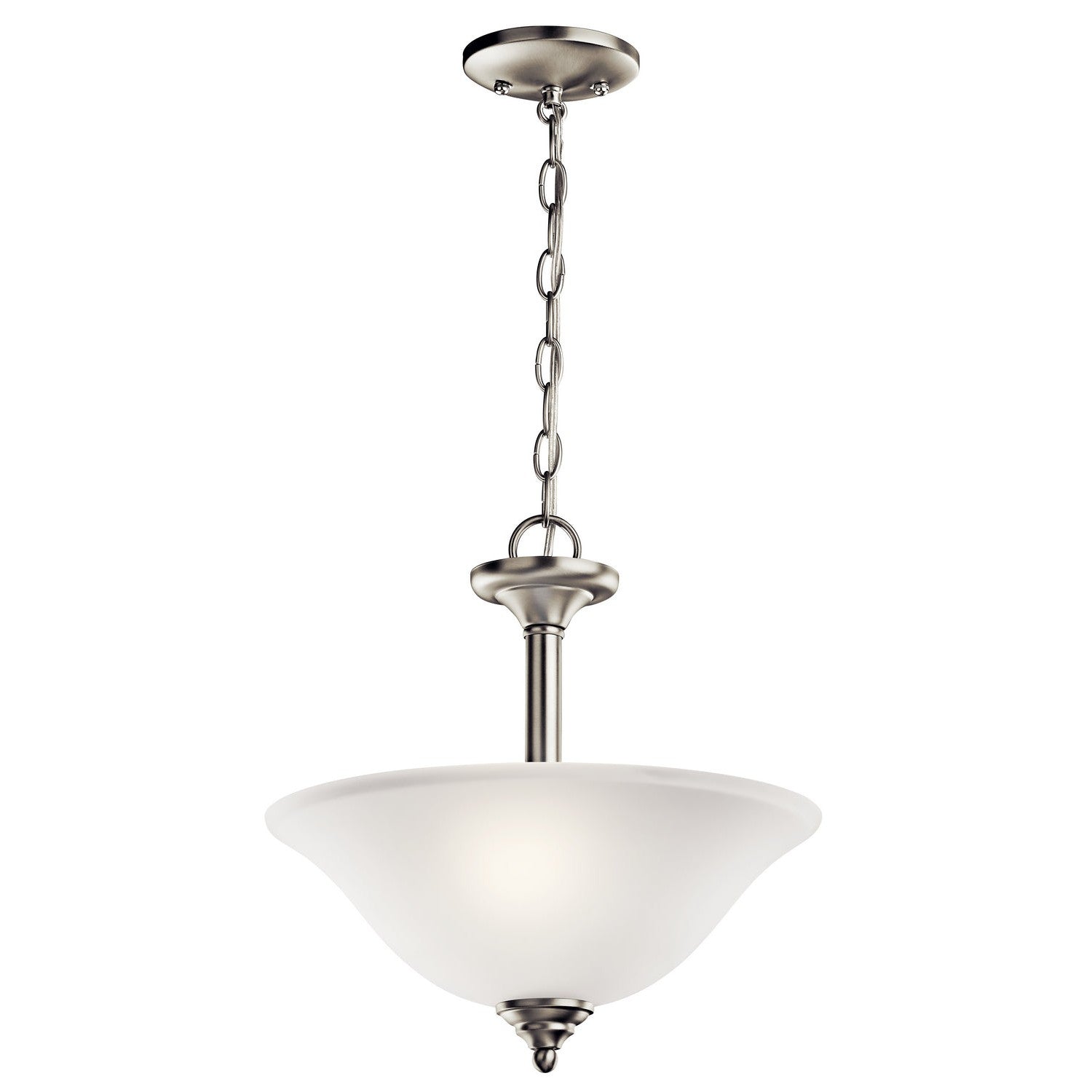 Kichler - 3694NI - Two Light Pendant/Semi Flush - Wynberg - Brushed Nickel