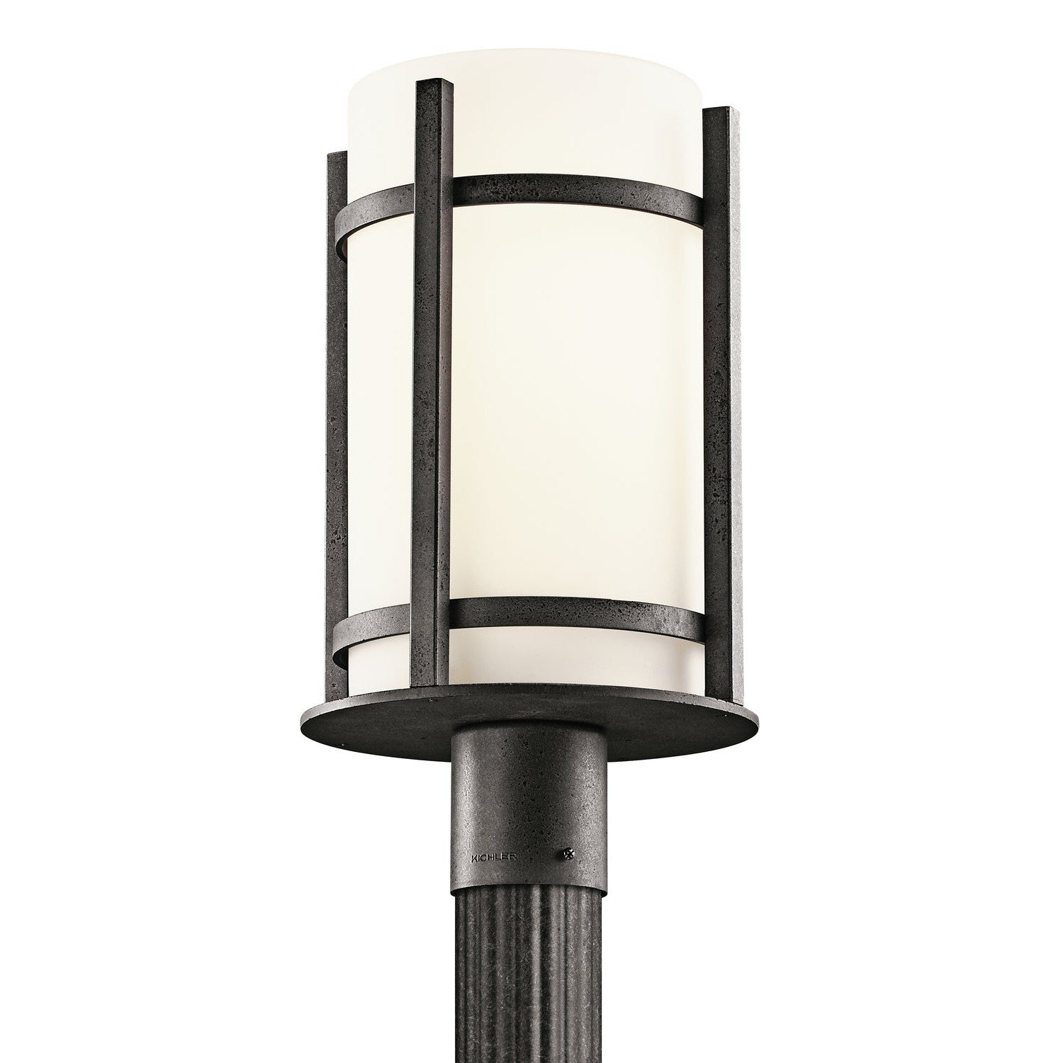 Kichler - 49123AVI - One Light Outdoor Post Mount - Camden - Anvil Iron