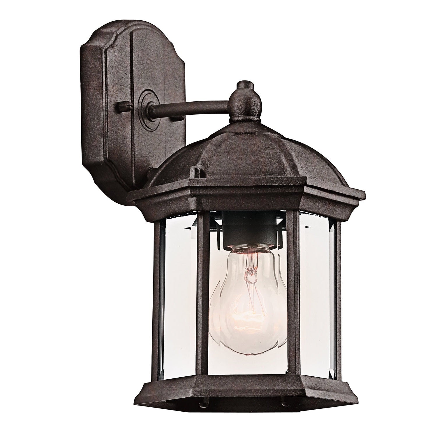 Kichler - 49183TZ - One Light Outdoor Wall Mount - Barrie - Tannery Bronze