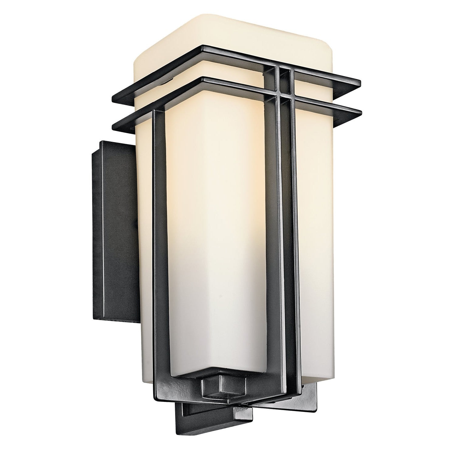 Kichler - 49200BK - One Light Outdoor Wall Mount - Tremillo - Black