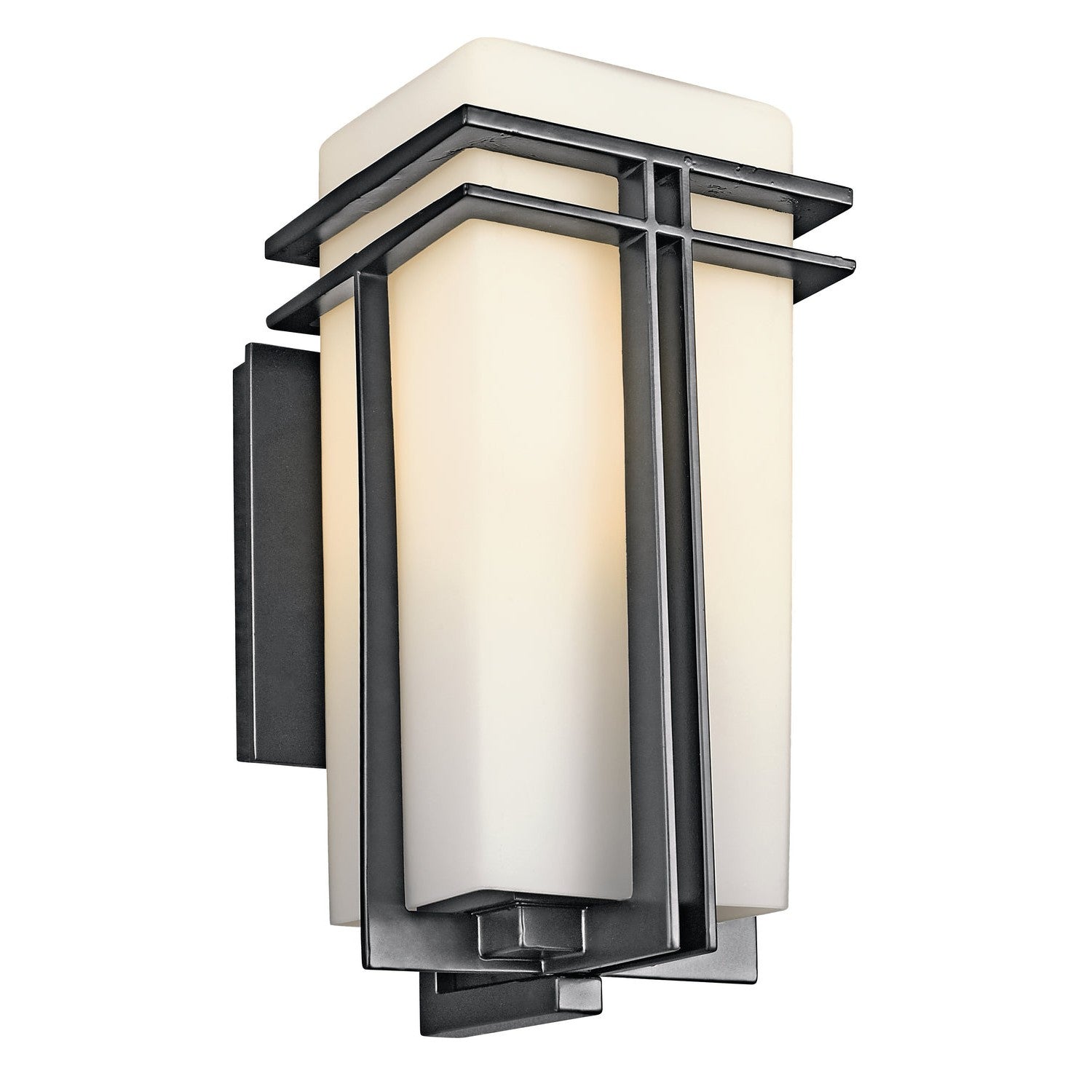 Kichler - 49201BK - One Light Outdoor Wall Mount - Tremillo - Black