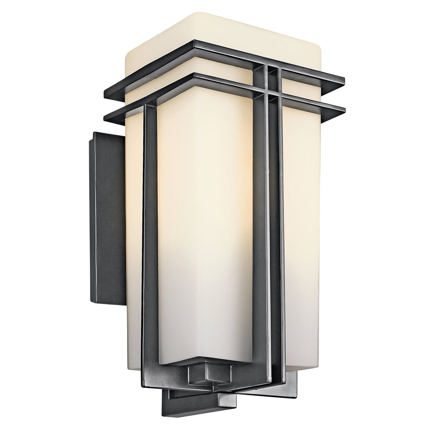 Kichler - 49202BK - One Light Outdoor Wall Mount - Tremillo - Black
