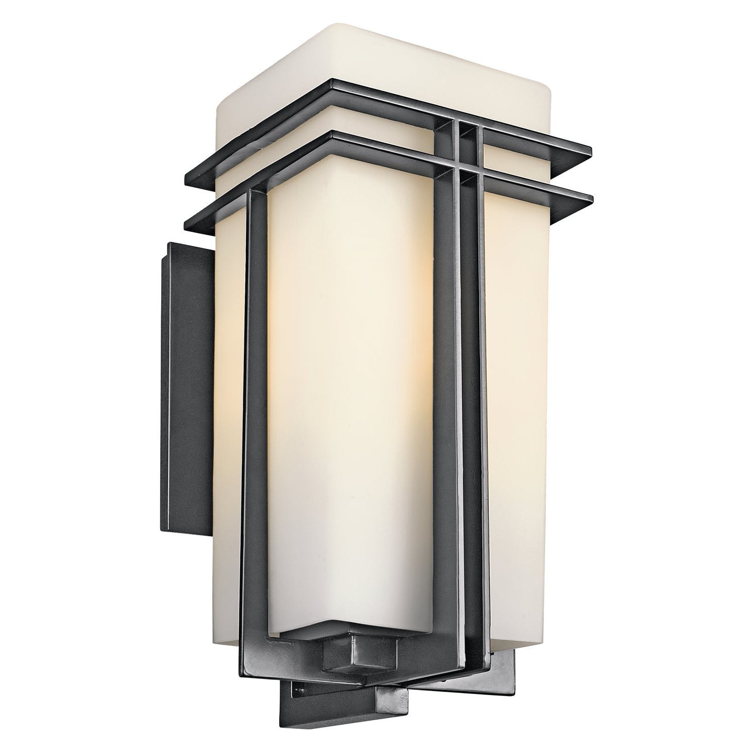 Kichler - 49203BK - One Light Outdoor Wall Mount - Tremillo - Black