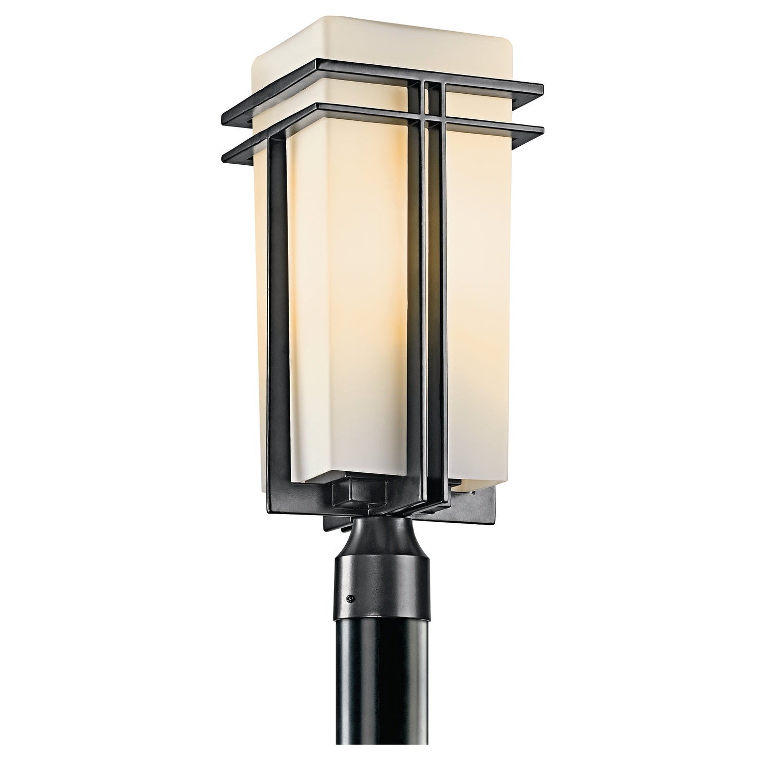 Kichler - 49207BK - One Light Outdoor Post Mount - Tremillo - Black