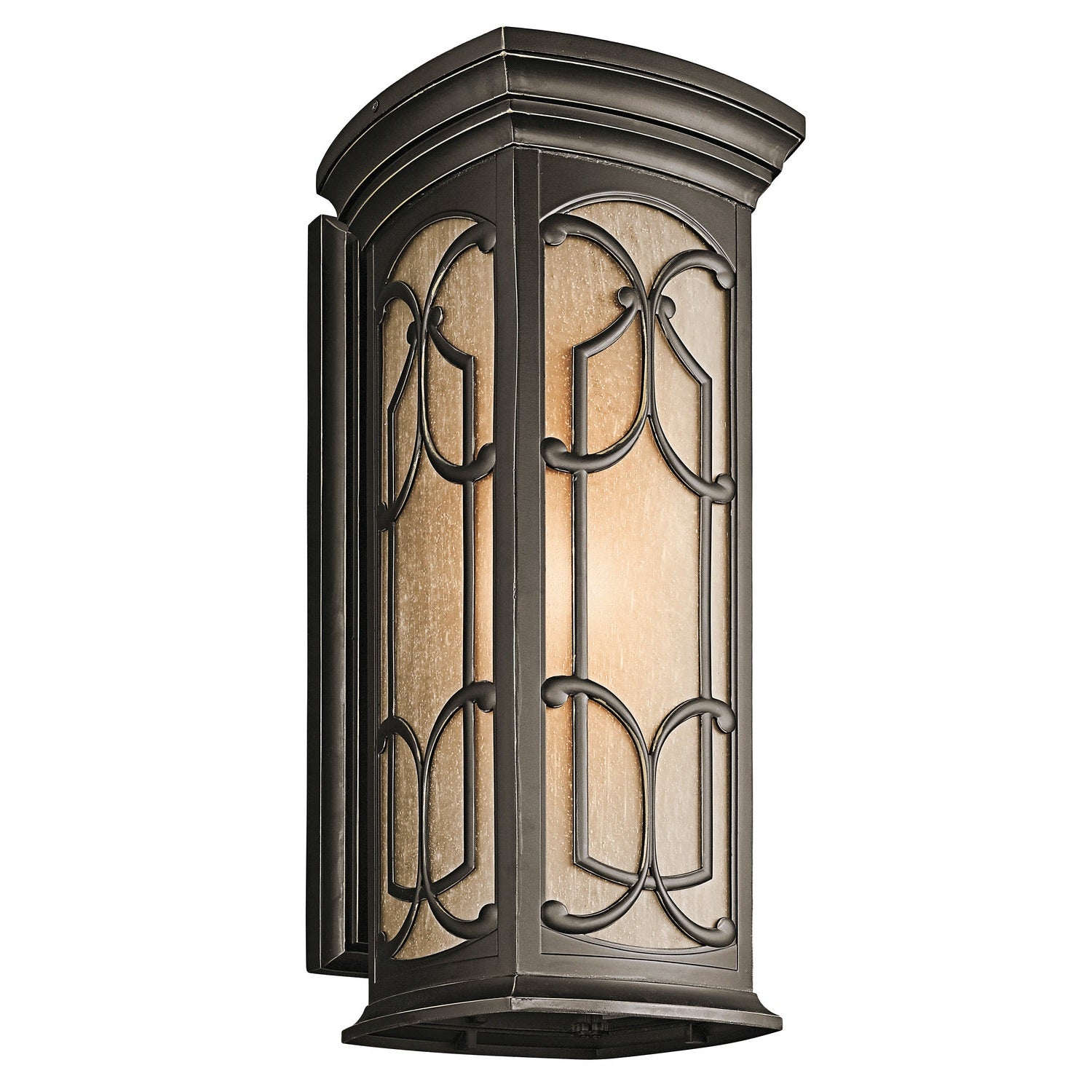 Kichler - 49229OZ - One Light Outdoor Wall Mount - Franceasi - Olde Bronze