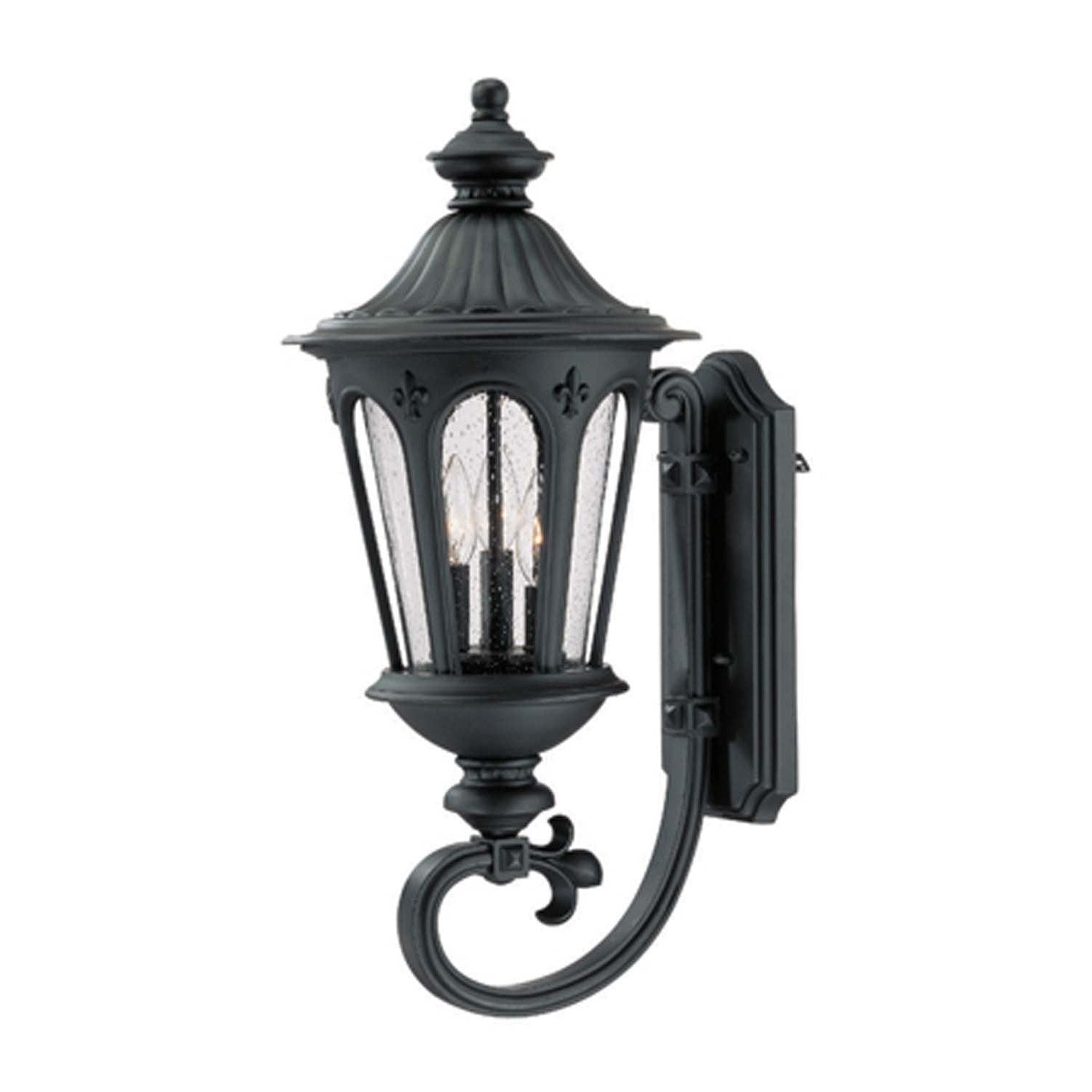 Acclaim Lighting - 61561BK - Three Light Outdoor Wall Mount - Marietta - Matte Black