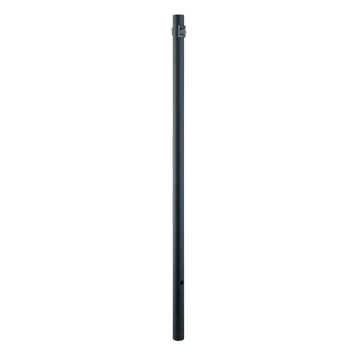 Acclaim Lighting - 97BK - Post With Photocell And Outlet - Direct Burial Lamp Posts - Matte Black