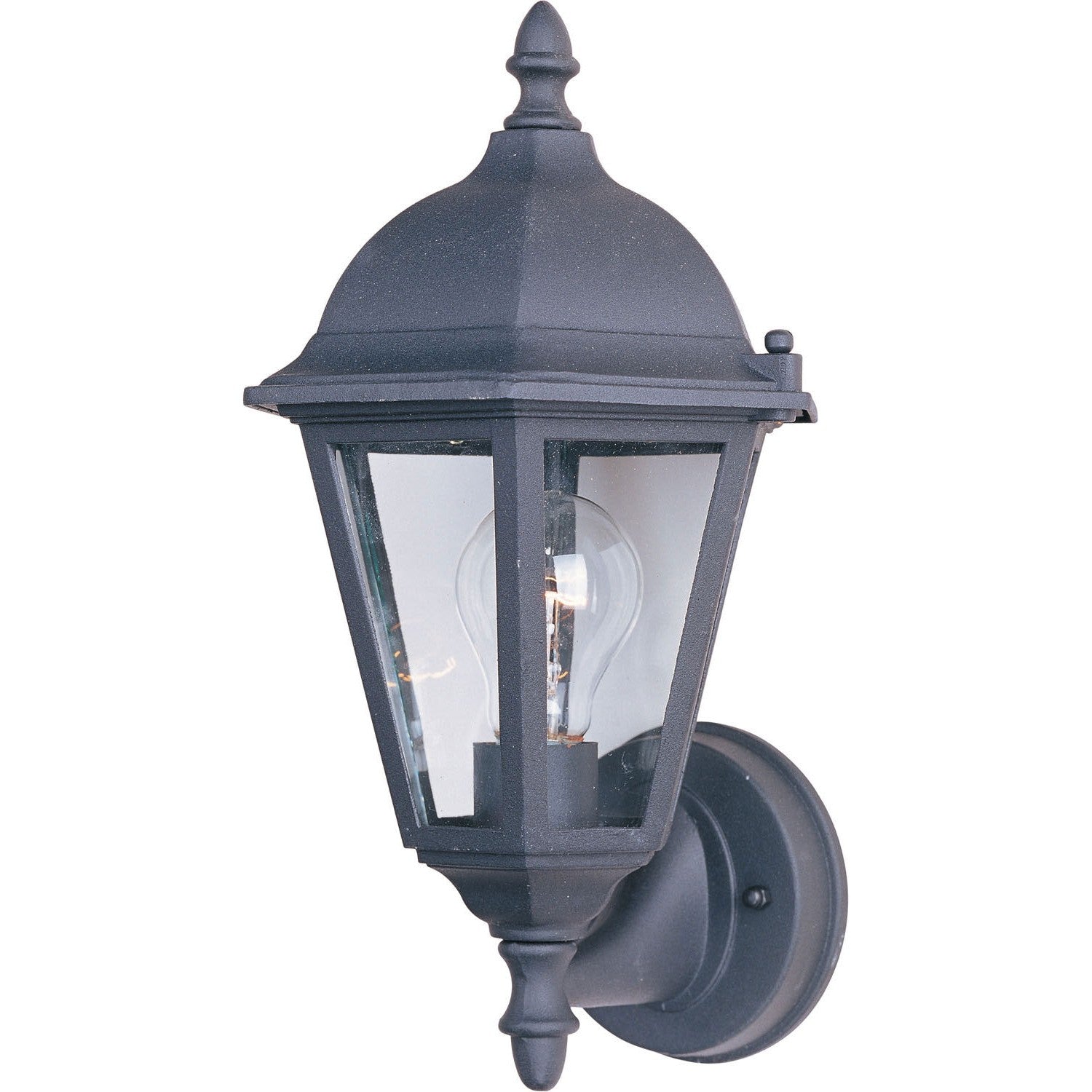 Maxim - 1002BK - One Light Outdoor Wall Lantern - Westlake - Black