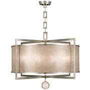 Fine Art Handcrafted Lighting - 591540-2ST - Eight Light Pendant - Singapore Moderne - Silver
