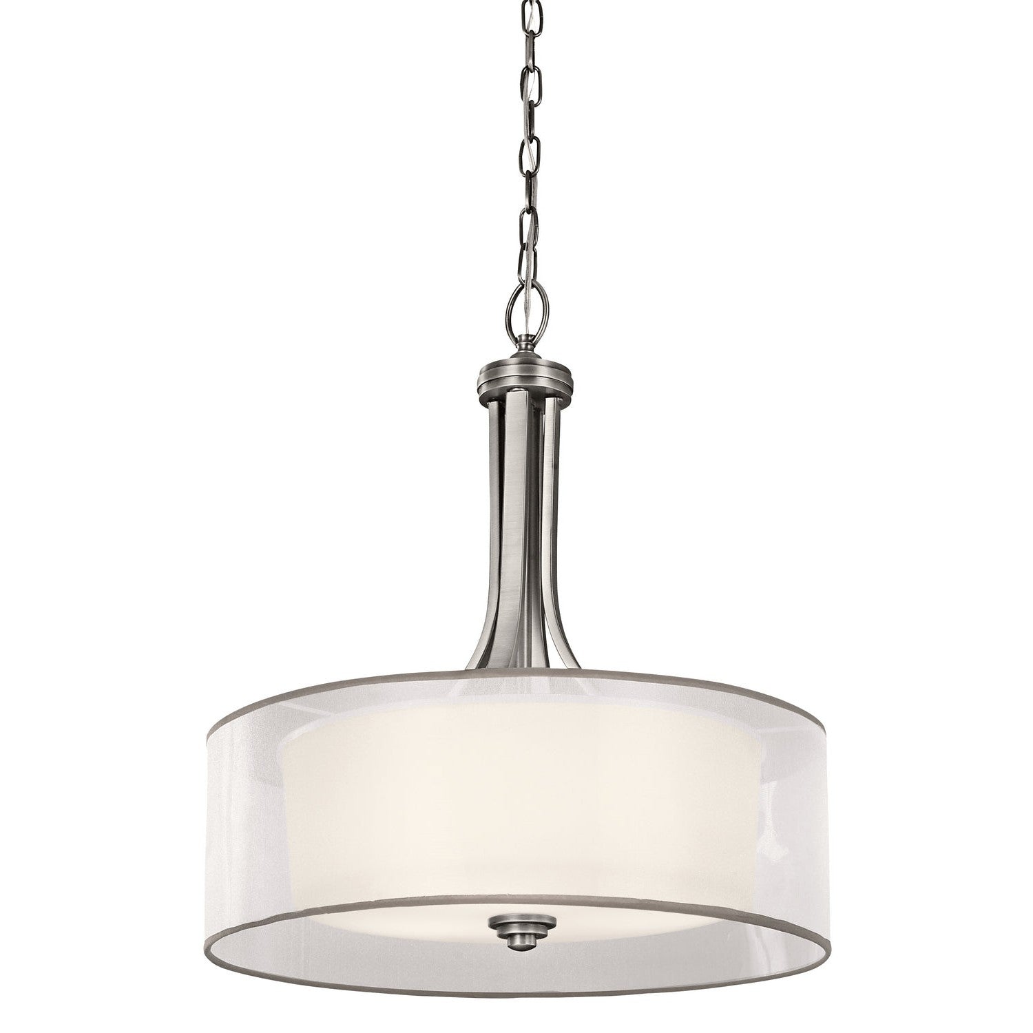 Kichler - 42385AP - Four Light Pendant - Lacey - Antique Pewter
