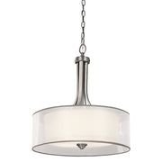Kichler - 42385AP - Four Light Pendant - Lacey - Antique Pewter