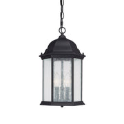Capital Lighting - 9836BK - Three Light Outdoor Hanging Lantern - Main Street - Black