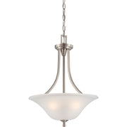 Nuvo Lighting - 60-4147 - Three Light Pendant - Surrey - Brushed Nickel