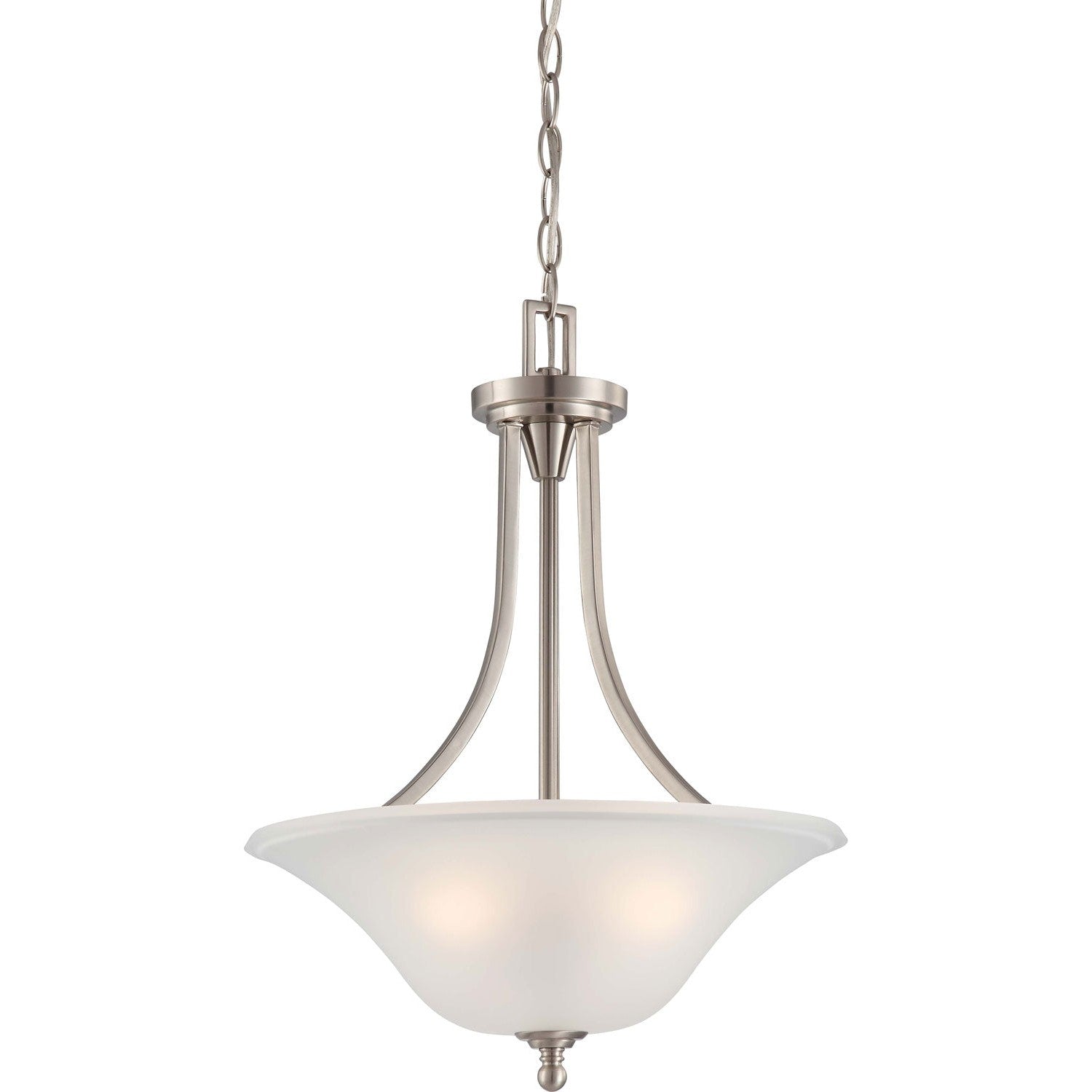 Nuvo Lighting - 60-4147 - Three Light Pendant - Surrey - Brushed Nickel