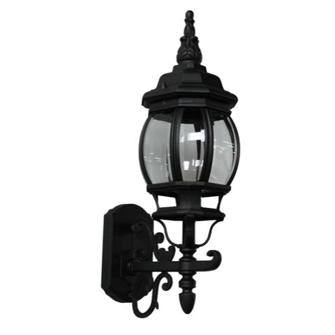 Artcraft - AC8090BK - One Light Outdoor Wall Mount - Classico - Black