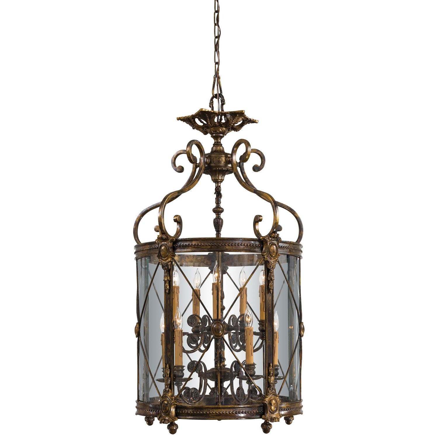 Metropolitan - N9203 - Ten Light Pendant - Metropolitan - Bronze Oxide