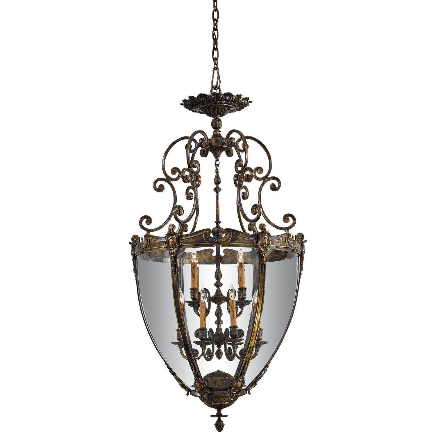 Metropolitan - N9204 - 12 Light Foyer Pendant - Metropolitan Collection - Oxide Brass
