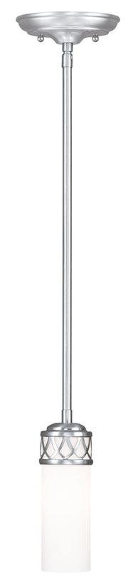 Livex Lighting - 4720-91 - One Light Pendant - Westfield - Brushed Nickel