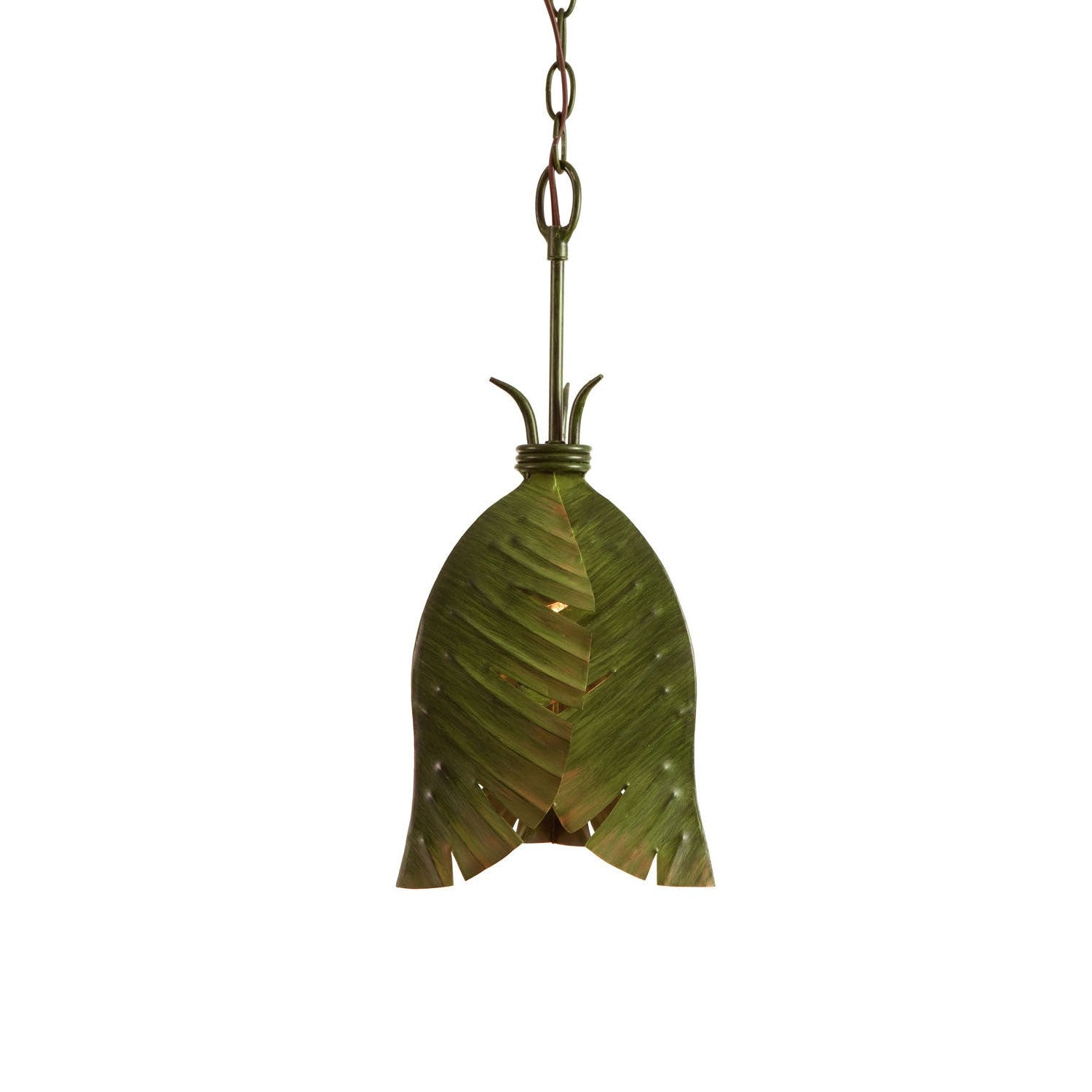 Varaluz - 901M01 - One Light Mini Pendant - Banana Leaf - Banana Leaf