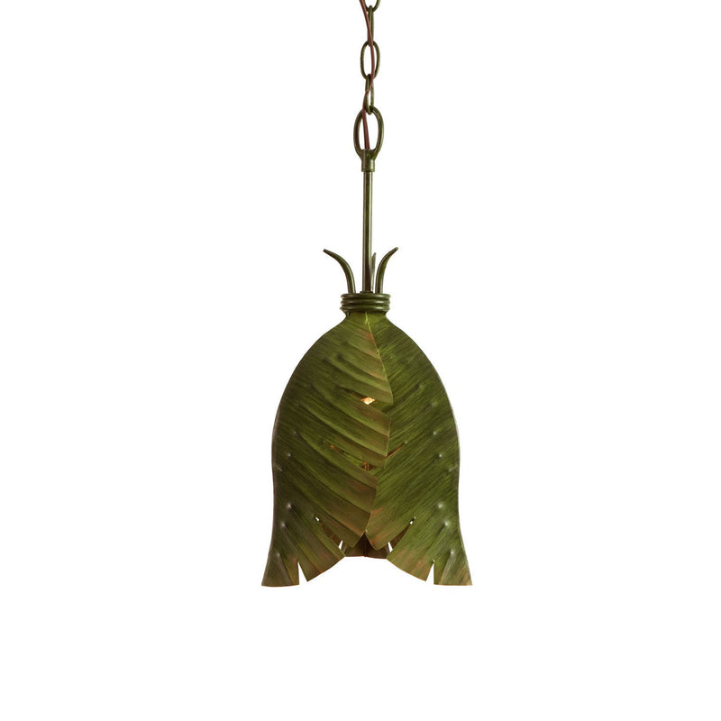 Varaluz - 901M01 - One Light Mini Pendant - Banana Leaf - Banana Leaf