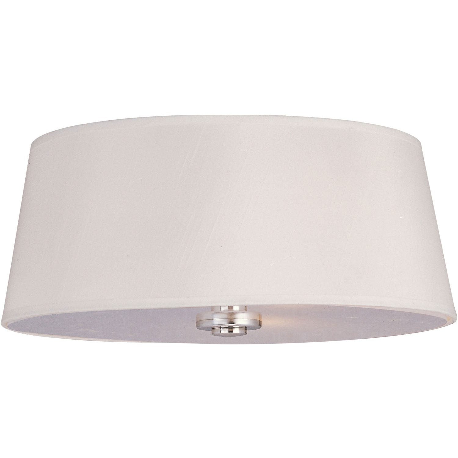 Maxim - 12751WTPN - Three Light Flush Mount - Rondo - Polished Nickel