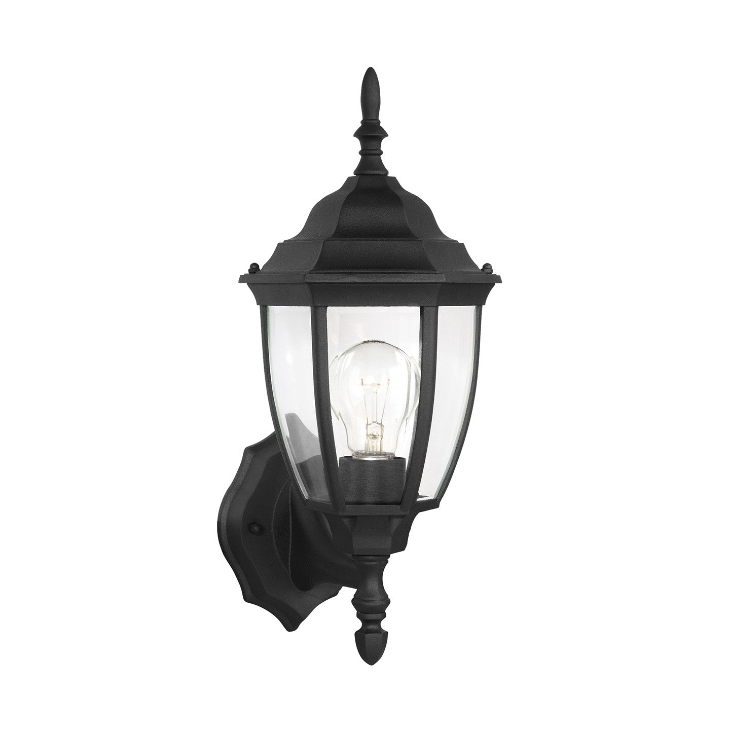 Generation Lighting - 88940-12 - One Light Outdoor Wall Lantern - Bakersville - Black