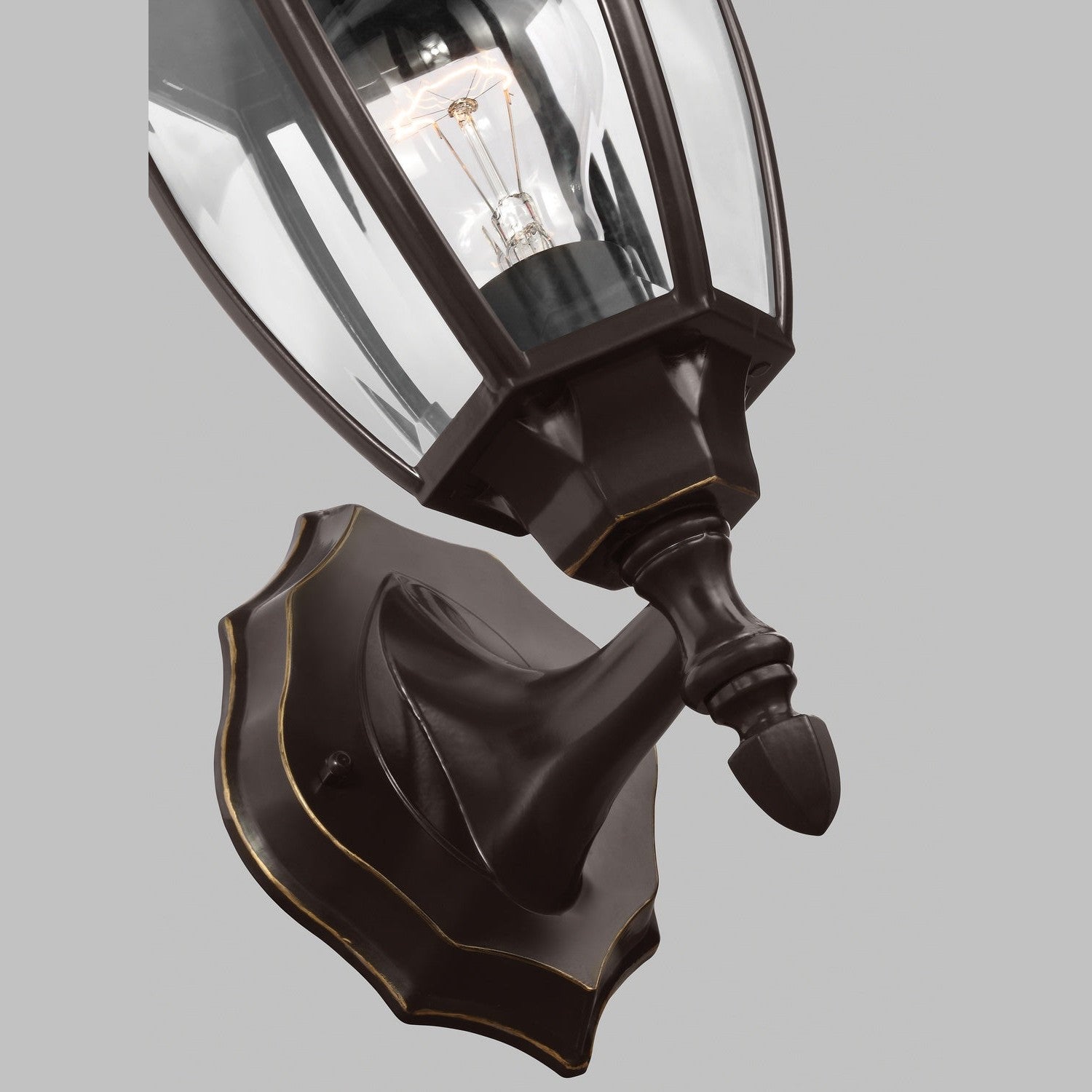 Generation Lighting - 88940-71 - One Light Outdoor Wall Lantern - Bakersville - Antique Bronze