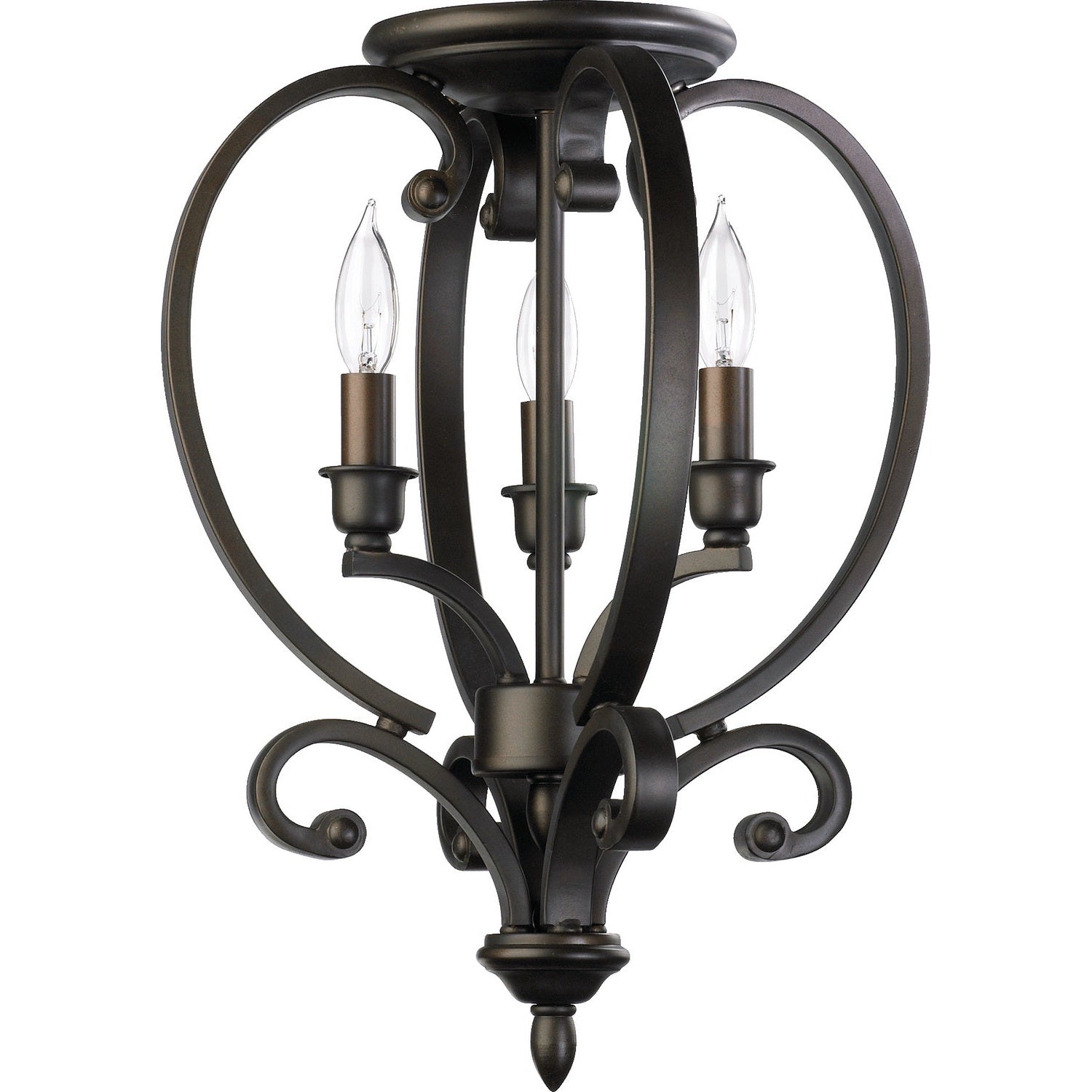 Quorum - 6754-3-86 - Three Light Dual Mount - Bryant - Oiled Bronze
