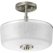 Progress Lighting - P2851-09 - Two Light Close-to-Ceiling - Alexa - Brushed Nickel