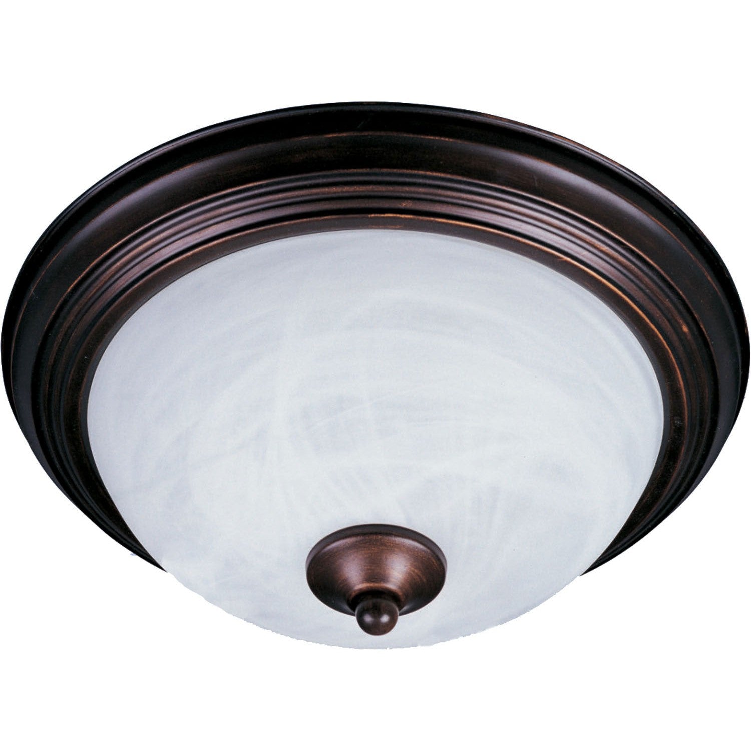 Maxim - 5849MROI - Two Light Flush Mount - Essentials - 584x - Oil Rubbed Bronze