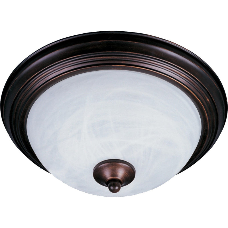 Maxim - 5849MROI - Two Light Flush Mount - Essentials - 584x - Oil Rubbed Bronze
