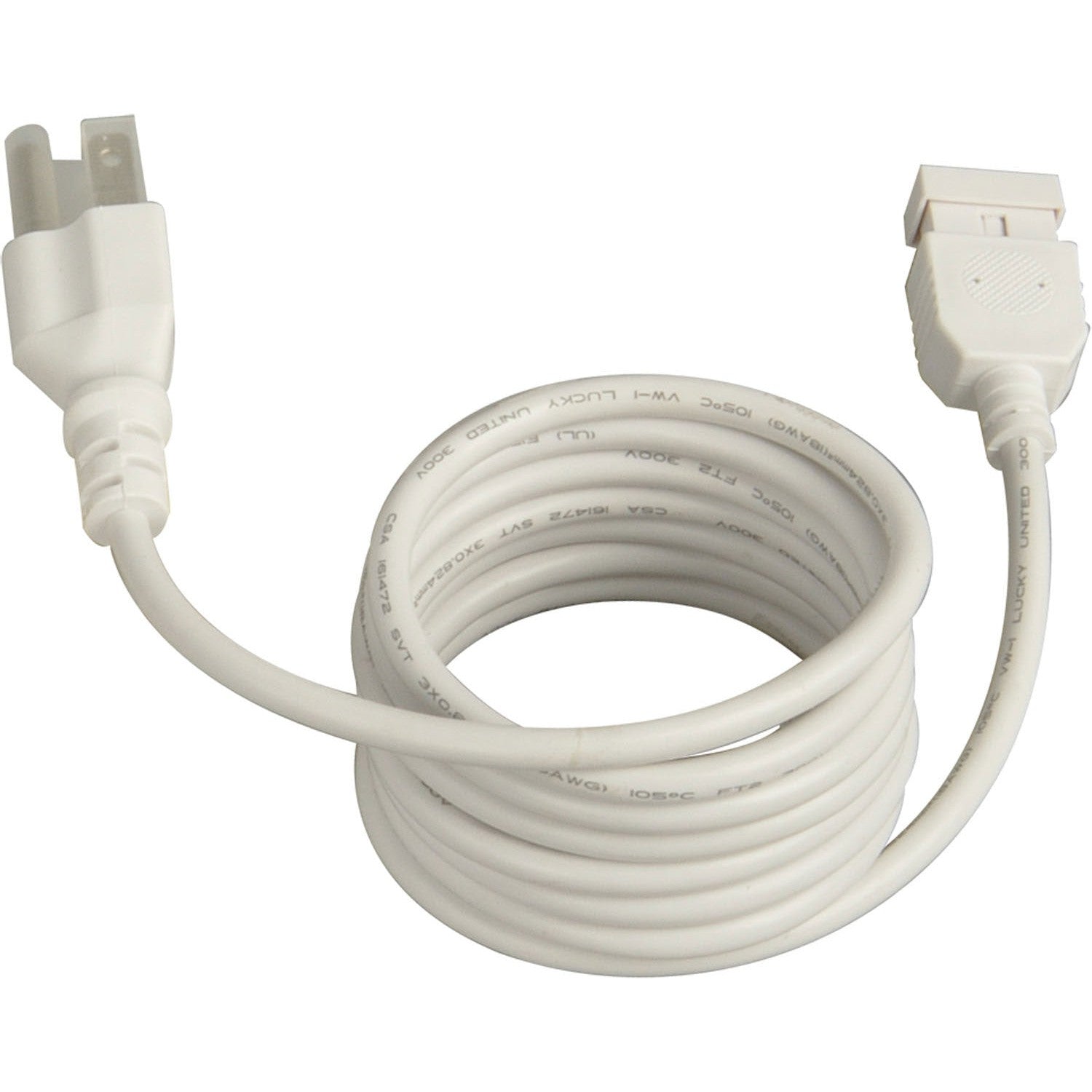 Maxim - 87880WT - 72" Power Cord - CounterMax MXInterLink4 - White