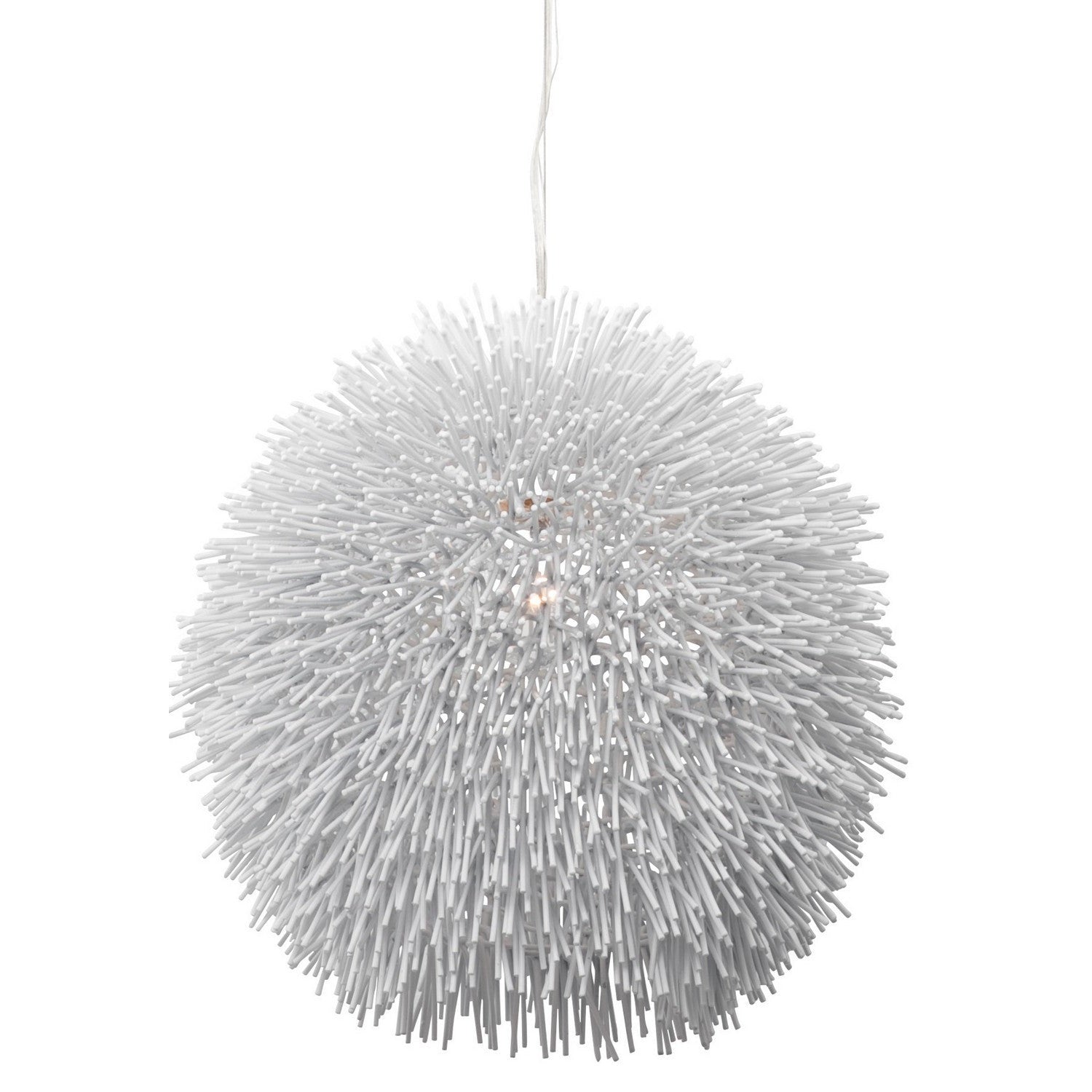 Varaluz - 169P01WH - One Light Pendant - Urchin - White