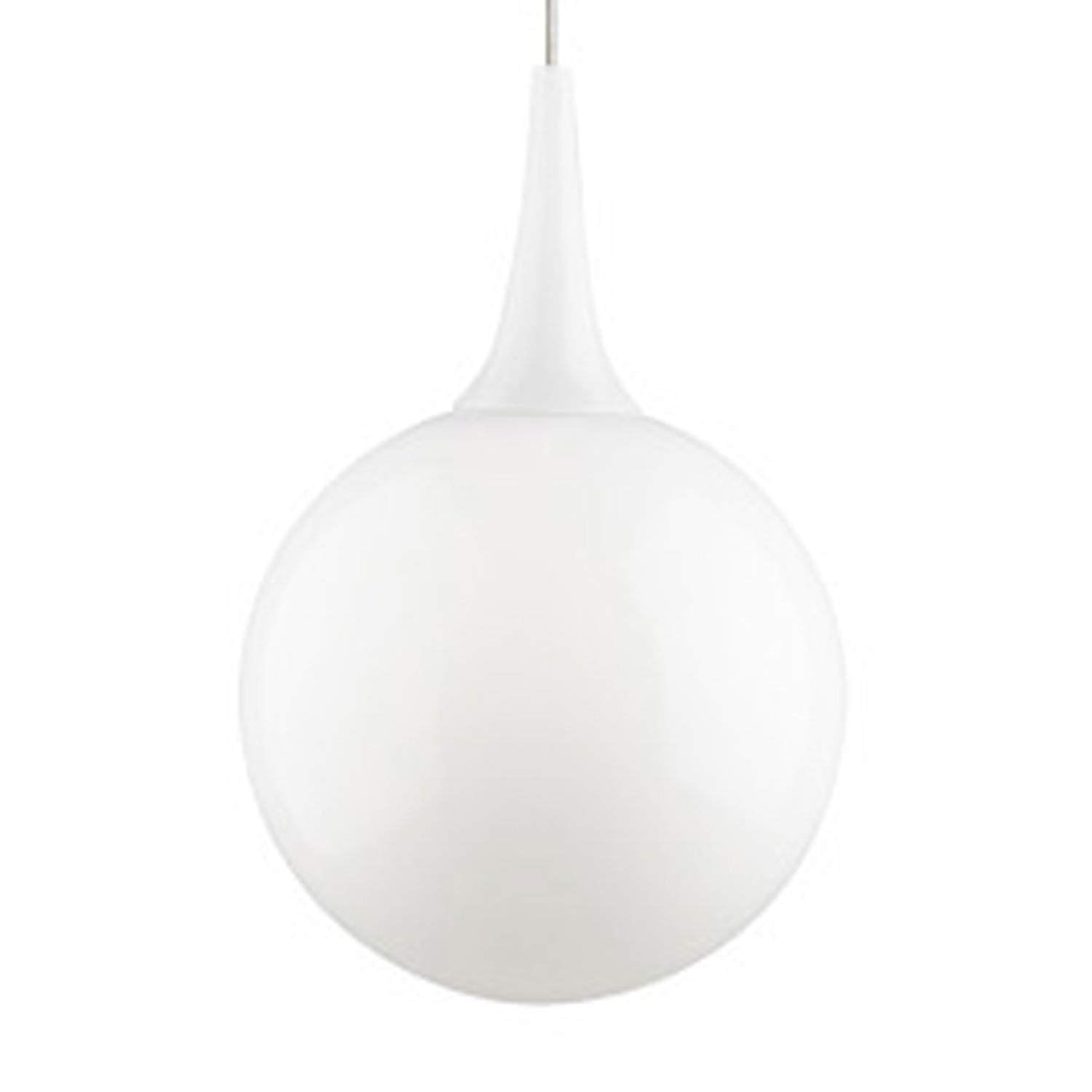 Visual Comfort Modern - 700FJPELWS - One Light Pendant - Pele - Satin Nickel